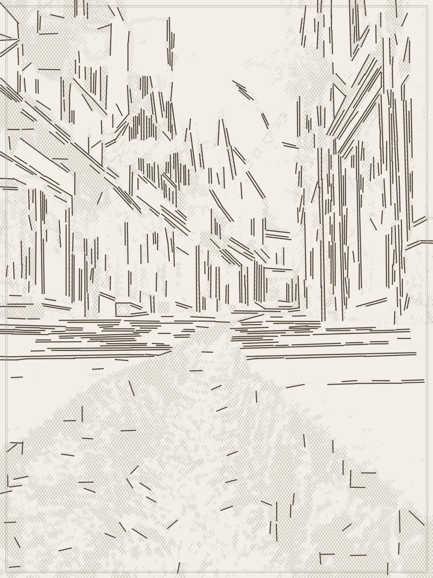 Drawing of Cheap Street, Frome